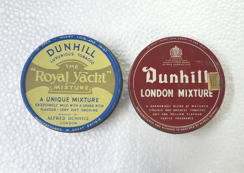 Coppia scatole dunhill - coppia, tabacco